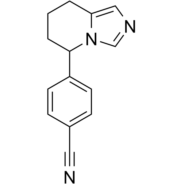 Fadrozole(Synonyms: 法倔唑; CGS 16949A free base;  (Rac)-FAD286)