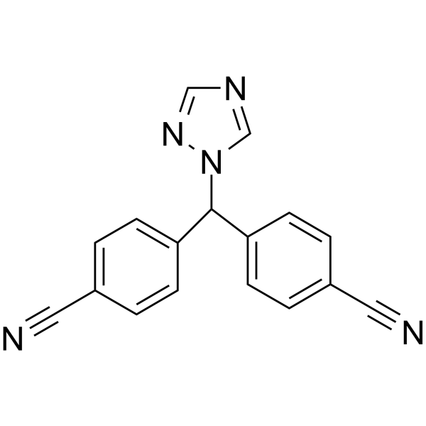 Letrozole(Synonyms: 来曲唑; CGS 20267)