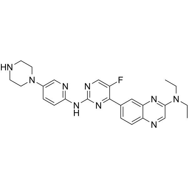 CDK6/PIM1-IN-1 Chemical Structure CDK6/PIM1-IN-1