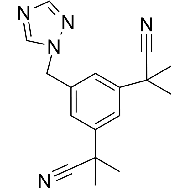 Anastrozole(Synonyms: 阿那曲唑; ZD1033)