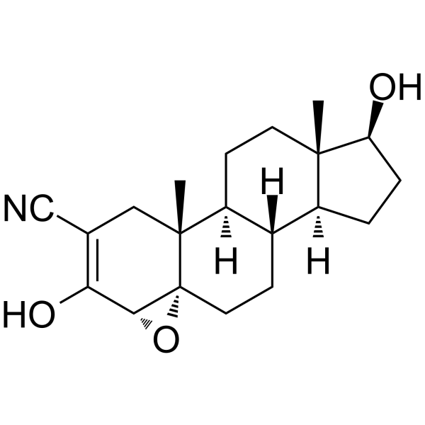 Trilostane Chemical Structure Trilostane(Synonyms: 曲洛司坦; Win 24540)