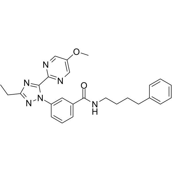 Myoferlin inhibitor 1 Chemical Structure Myoferlin inhibitor 1