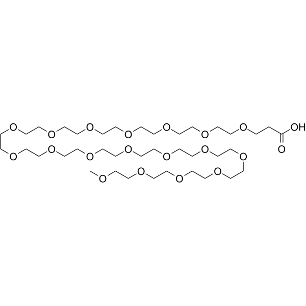 m-PEG18-acid Chemical Structure m-PEG18-acid