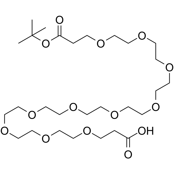 Acid-PEG10-t-butyl ester