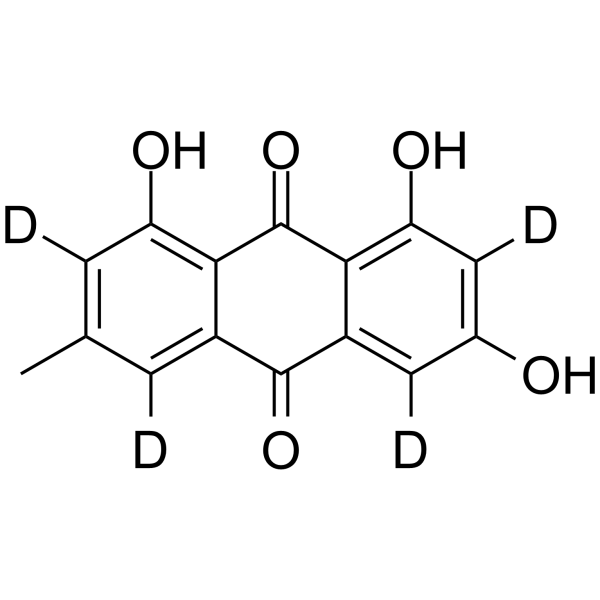 Emodin-d4(Synonyms: Frangula emodin-d4)