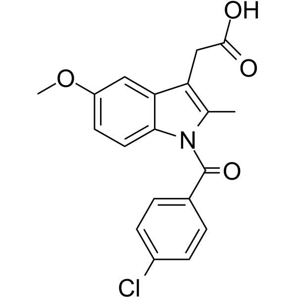 Indomethacin(Synonyms: 吲哚美辛; Indometacin)