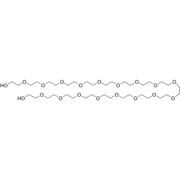 HO-PEG18-OH Chemical Structure HO-PEG18-OH