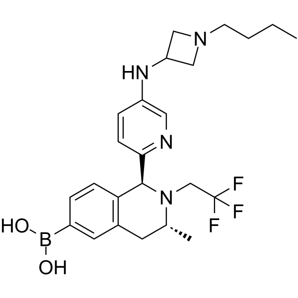 Estrogen receptor antagonist 4 Chemical Structure Estrogen receptor antagonist 4