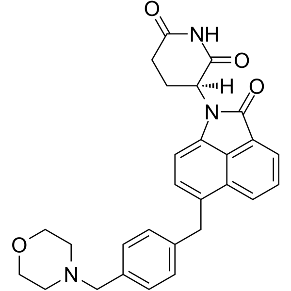 CFT7455 Chemical Structure CFT7455