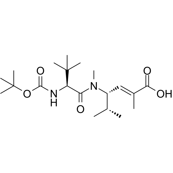 Hemiasterlin derivative-1 Chemical Structure Hemiasterlin derivative-1