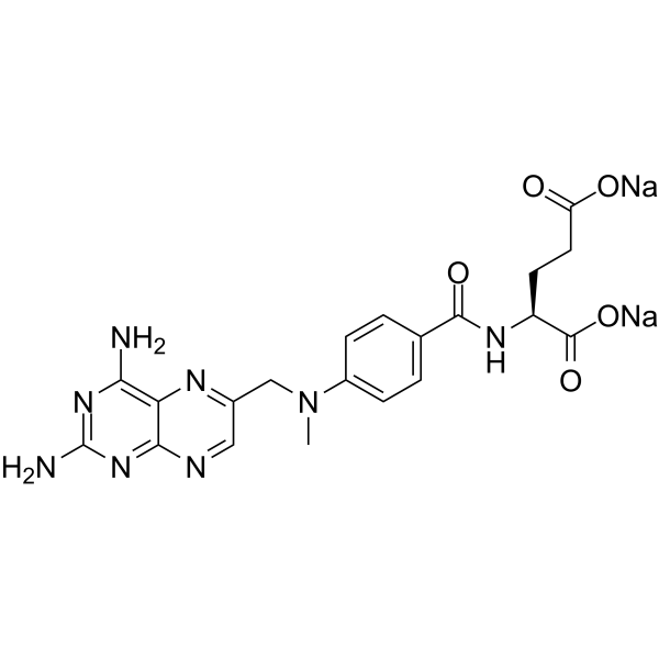 Methotrexate disodium(Synonyms: Amethopterin disodium; CL14377 disodium; WR19039 disodium)