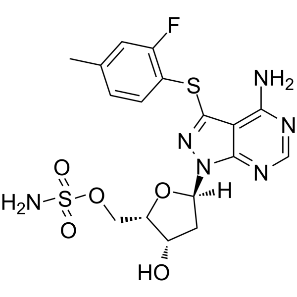ATG7-IN-1 Chemical Structure ATG7-IN-1