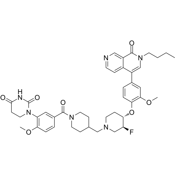 PROTAC BRD9 Degrader-4 Chemical Structure PROTAC BRD9 Degrader-4