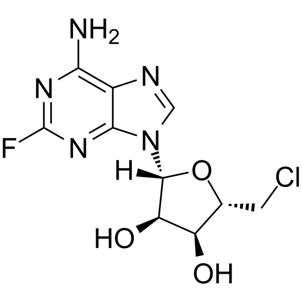 Fludarabine-Cl Chemical Structure Fludarabine-Cl