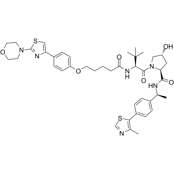 PROTAC AR-V7 degrader-1 Chemical Structure PROTAC AR-V7 degrader-1