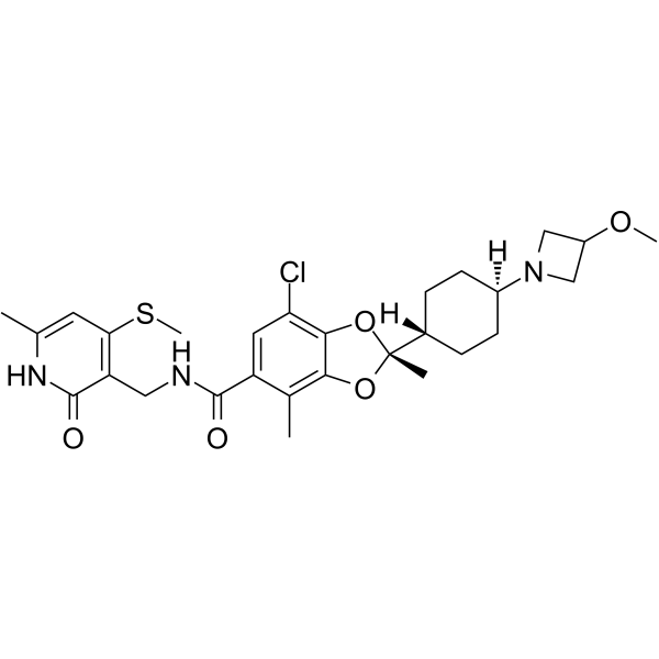 Tulmimetostat Chemical Structure Tulmimetostat