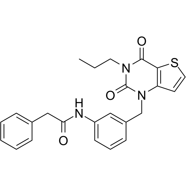 FEN1-IN-SC13 Chemical Structure FEN1-IN-SC13