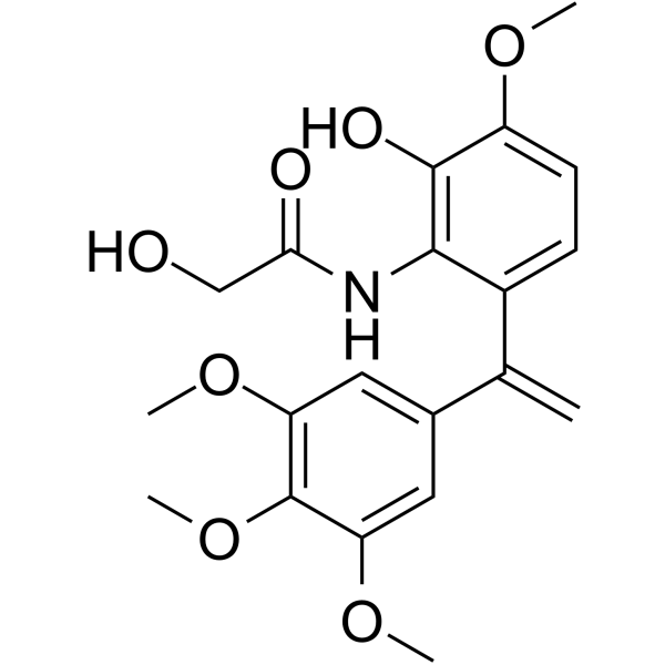 Microtubule inhibitor 2 Chemical Structure Microtubule inhibitor 2