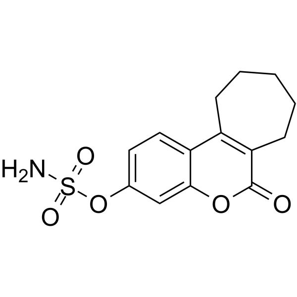 Irosustat Chemical Structure Irosustat(Synonyms: STX64; BN83495; 667-Coumate)