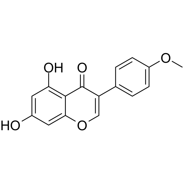 Biochanin A(Synonyms: 4-Methylgenistein;  Olmelin)
