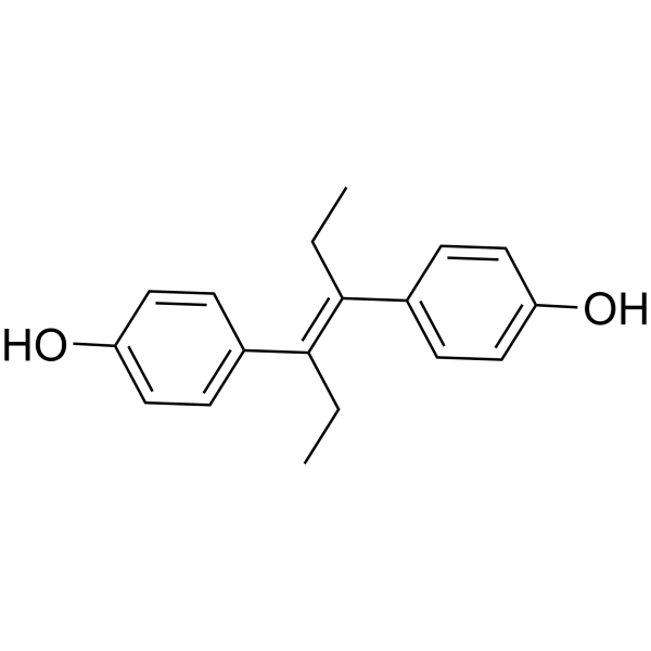 Diethylstilbestrol(Synonyms: 己烯雌酚; Stilbestrol)