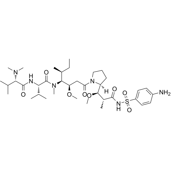 Aminobenzenesulfonic auristatin E Chemical Structure Aminobenzenesulfonic auristatin E