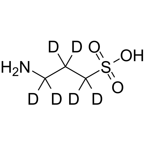 Tramiprosate-d6(Synonyms: Homotaurine-d6;  3-Amino-1-propanesulfonic acid-d6)
