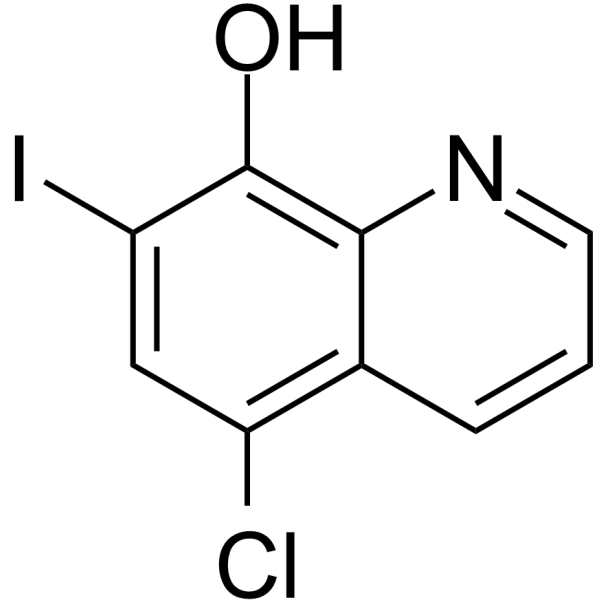 Clioquinol(Synonyms: Iodochlorhydroxyquin)