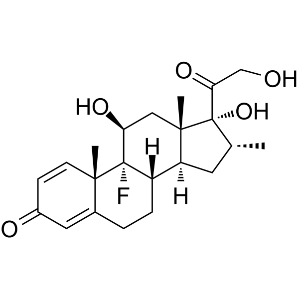 Dexamethasone(Synonyms: 地塞米松; Hexadecadrol;  Prednisolone F)