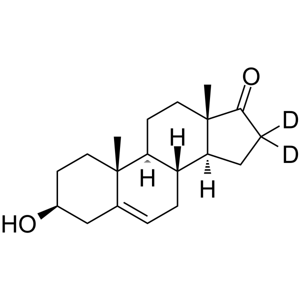 DHEA-16,16-d2 Chemical Structure DHEA-16,16-d2