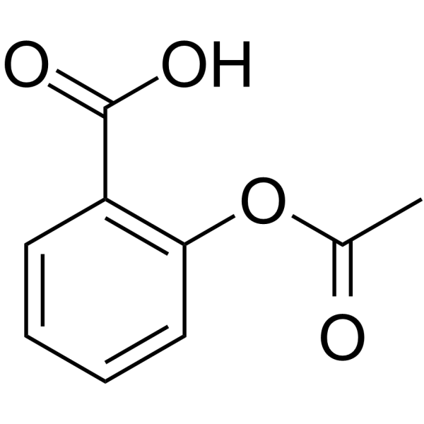 Aspirin Chemical Structure Aspirin(Synonyms: 阿司匹林; Acetylsalicylic Acid; ASA)