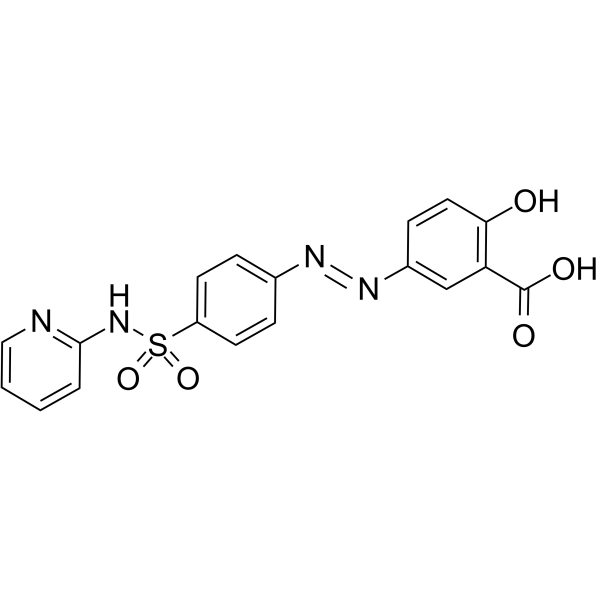 Sulfasalazine(Synonyms: 柳氮磺吡啶; NSC 667219)