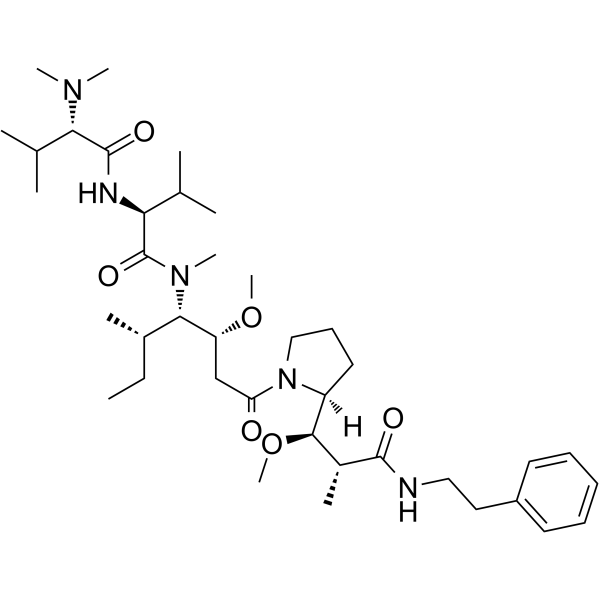 Soblidotin Chemical Structure Soblidotin(Synonyms: Auristatin PE; TZT-1027)