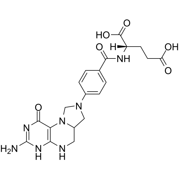 Folitixorin(Synonyms: 5,10-Methylenetetrafolate; ANX-510 free acid)