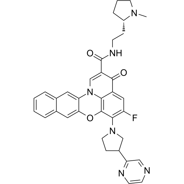 Quarfloxin(Synonyms: CX-3543)
