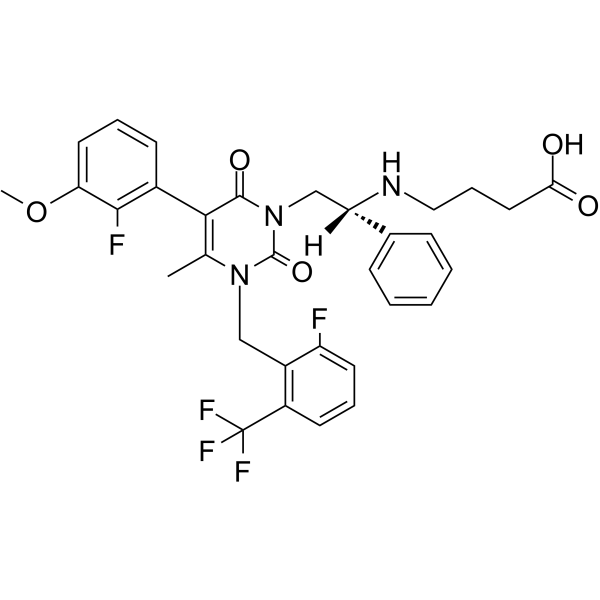 (R)-Elagolix(Synonyms: NBI-56418)