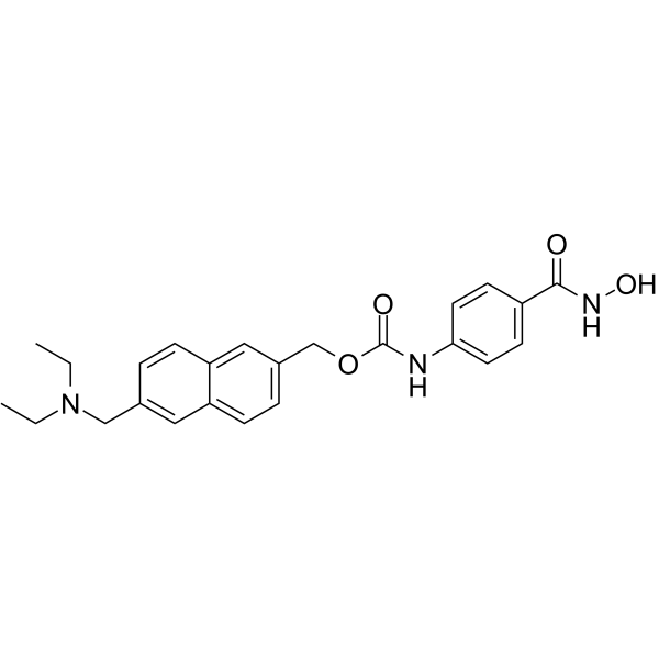 Givinostat Chemical Structure Givinostat(Synonyms: ITF-2357)