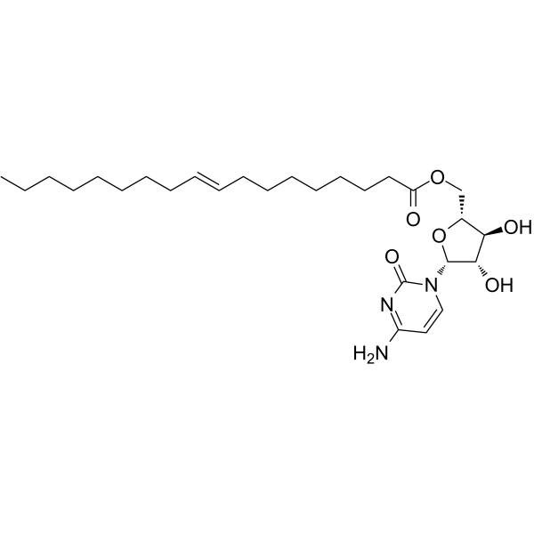 Elacytarabine Chemical Structure Elacytarabine(Synonyms: CP 4055)