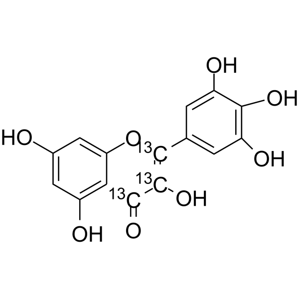 Myricetin-13C3(Synonyms: 杨梅素 13C3)