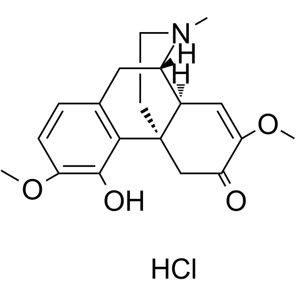 Sinomenine hydrochloride(Synonyms: 盐酸青藤碱; Cucoline hydrochloride)