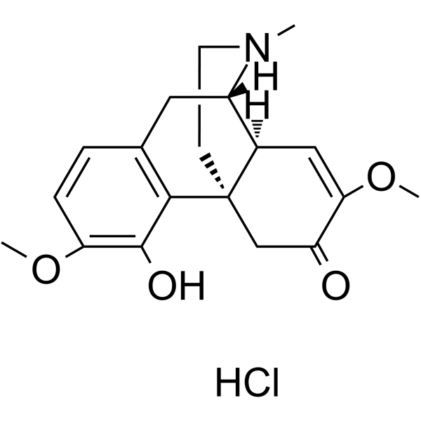 Sinomenine hydrochloride Chemical Structure Sinomenine hydrochloride(Synonyms: 盐酸青藤碱; Cucoline hydrochloride)