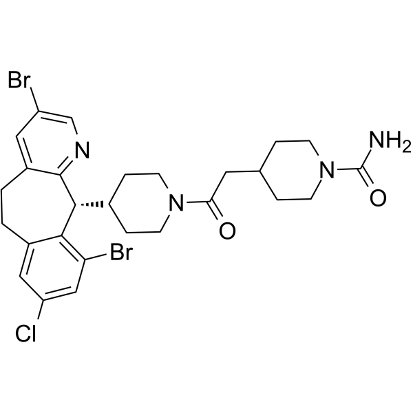 Lonafarnib(Synonyms: Sch66336)