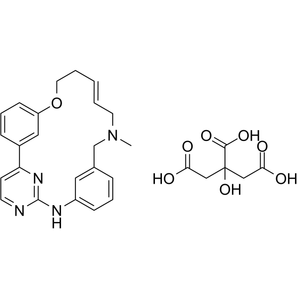 (E/Z)-Zotiraciclib citrate(Synonyms: (E/Z)-TG02 citrate; (E/Z)-SB1317 citrate)