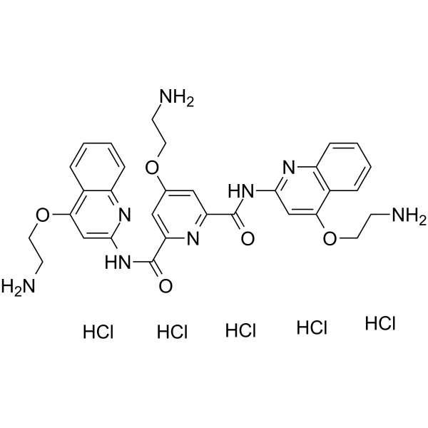 Pyridostatin hydrochloride(Synonyms: RR82 hydrochloride)
