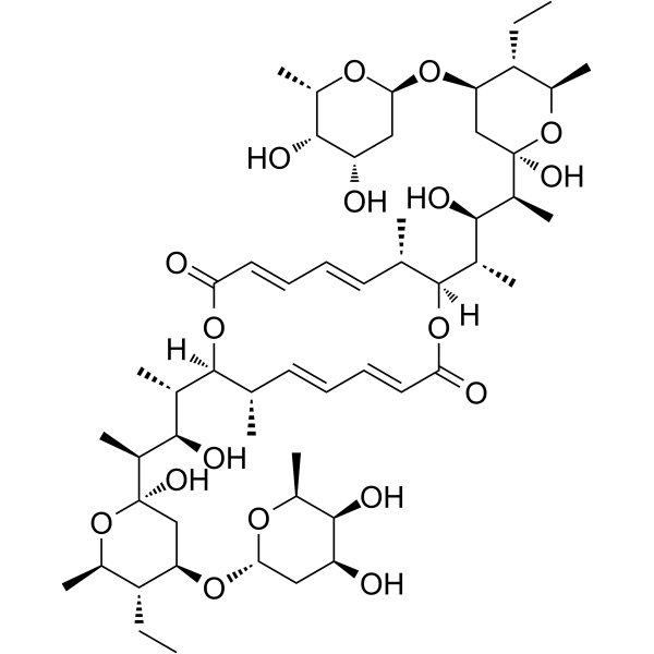 Elaiophylin(Synonyms: Azalomycin B;  Gopalamicin;  Efomycin E)