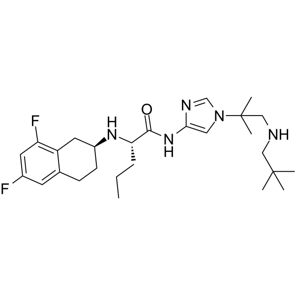 Nirogacestat Chemical Structure Nirogacestat(Synonyms: PF-3084014; PF-03084014)