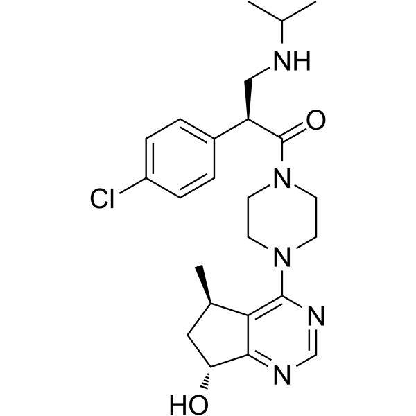 Ipatasertib(Synonyms: GDC-0068;  RG7440)