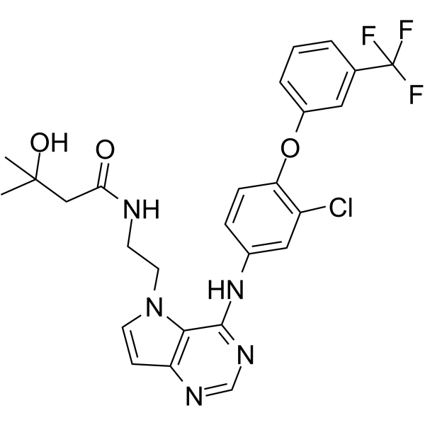 TAK-285 Chemical Structure TAK-285