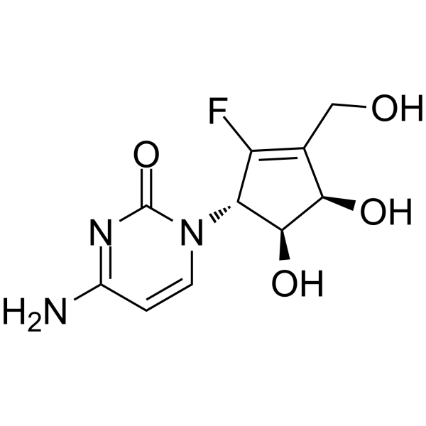 RX-3117 Chemical Structure RX-3117(Synonyms: TV-1360; fluorocyclopentenylcytosine)