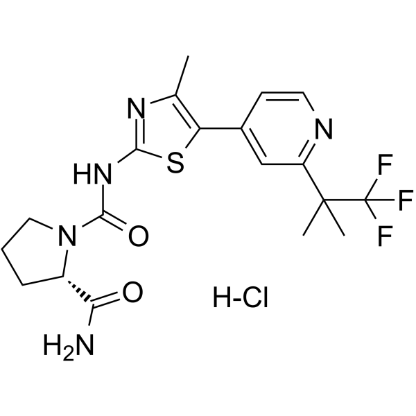Alpelisib hydrochloride(Synonyms: BYL-719 hydrochloride)